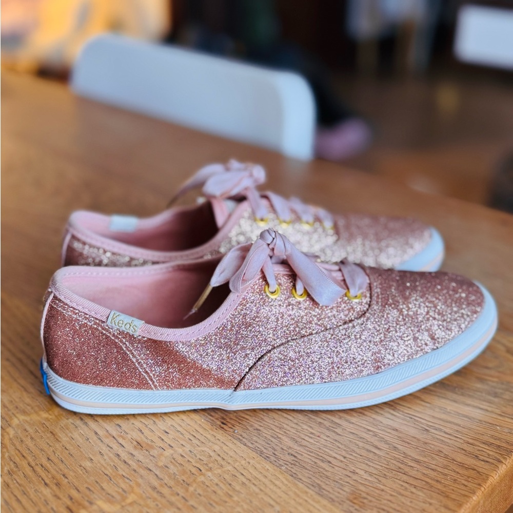 Keds Girl’s Kate Spade Glitter Sneakers